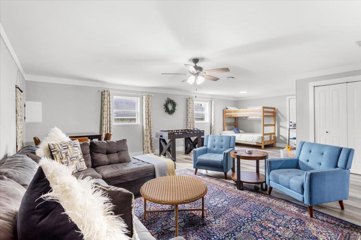 Ranch Home Gem 5Br Home Sleeps 12 With Game Room 格尔夫波特 外观 照片